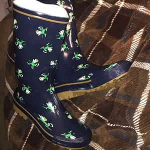Norte dame rain boots